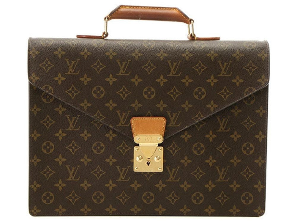 LOUIS VUITTON Business Bag Serviette Conseiller Monogram